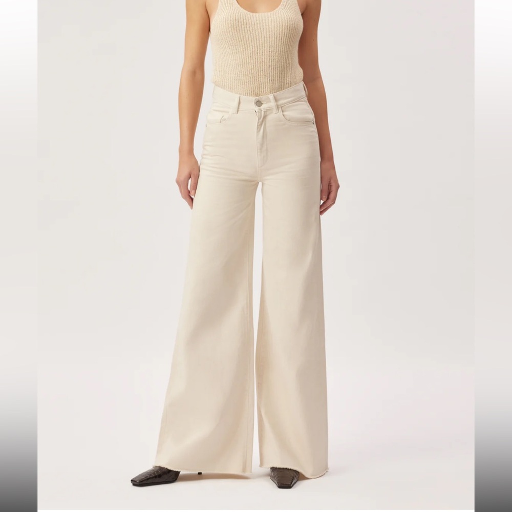 NWT DL1961 Hepburn Wide Leg Jeans (size 28)